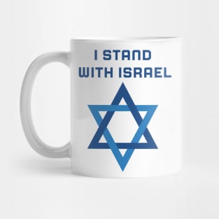I stand with Israel Mug